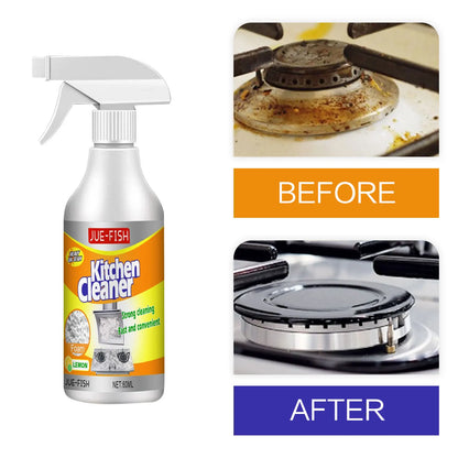 Foam Oil Cleaner Spray – Multipurpose Kitchen Degreaser
