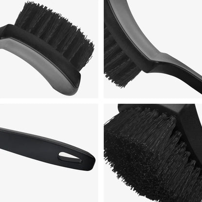 Car Wheel & Tire Cleaning Brush Kit – Rim, Hub & Carpet Detailing Tools
