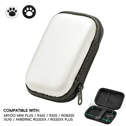 Protective EVA Case for Anbernic RG35XX, Miyoo Mini+ & R36S/R35S – Portable Gaming Console Bag