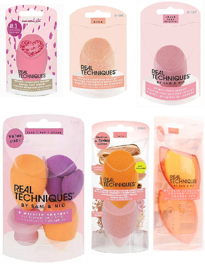 Real Techniques Makeup Sponge Set – 4PC Beauty Blenders