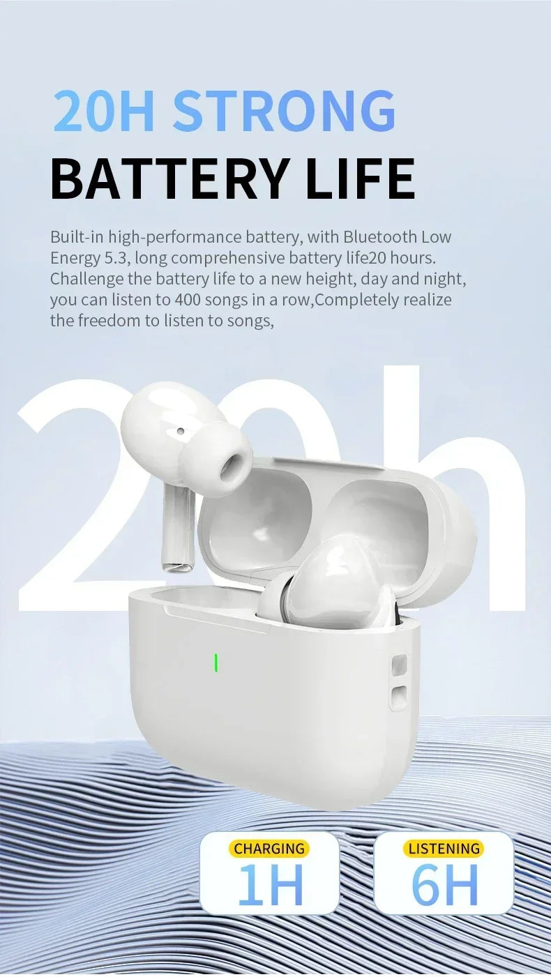 Original Bluetooth Earbuds – HiFi Stereo Noise-Canceling Wireless Headphones