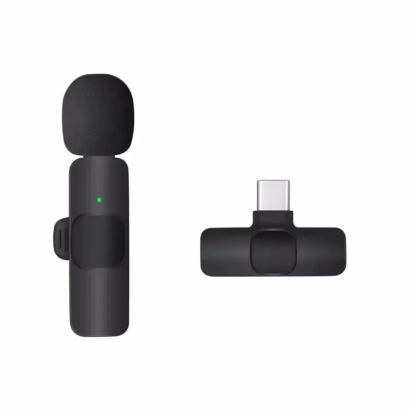 Basix 2.4G Wireless Lavalier Microphone for iPhone, Android, Broadcast & Gaming