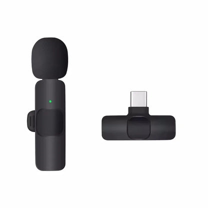 Basix 2.4G Wireless Lavalier Microphone for iPhone, Android, Broadcast & Gaming
