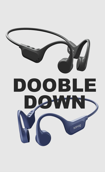Sanag B60S Waterproof Bone Conduction Earphones – 64GB MP3