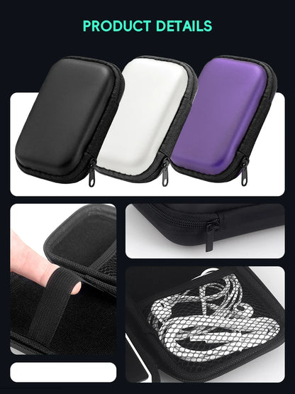 Protective EVA Case for Anbernic RG35XX, Miyoo Mini+ & R36S/R35S – Portable Gaming Console Bag