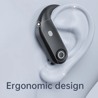 K23 TWS Bluetooth 5.0 Earbuds with Mic & Earhook – Noise Cancelling Wireless Sports Headphones