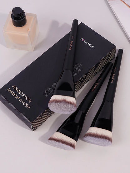 MAANGE 3PCS Foundation Brush Set with Storage Box