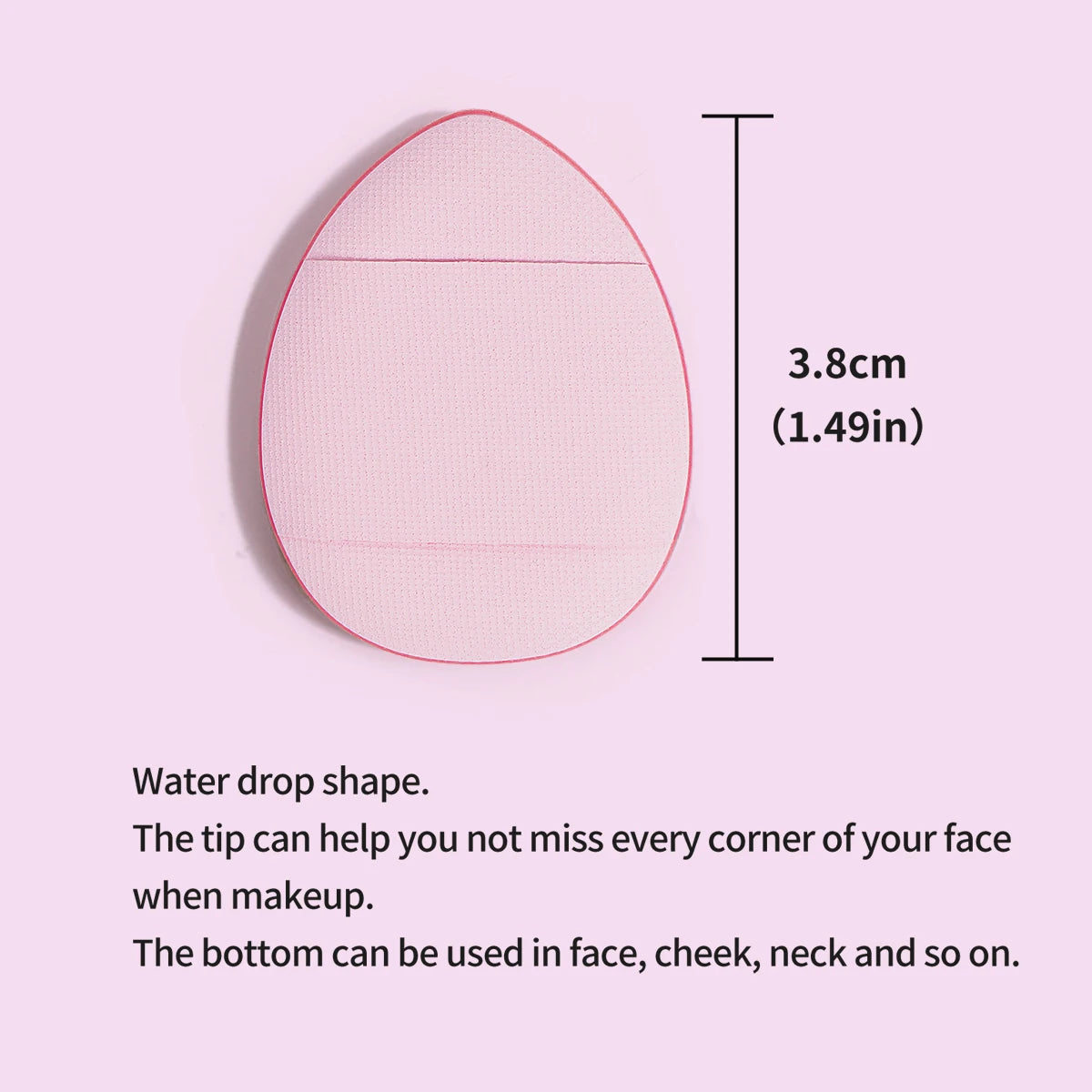 MAANGE 20PCS Pink Makeup Brush & Puff Set – Foundation, Eyeshadow & More
