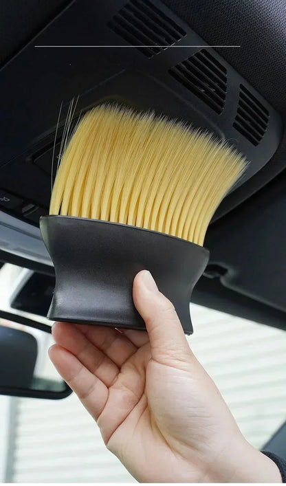 Elastic Car Dust Removal Brush – AC Vent & Interior Cleaner