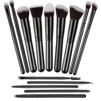 14-Piece Professional Makeup Brush Set Foundation, Soft & Fluffy