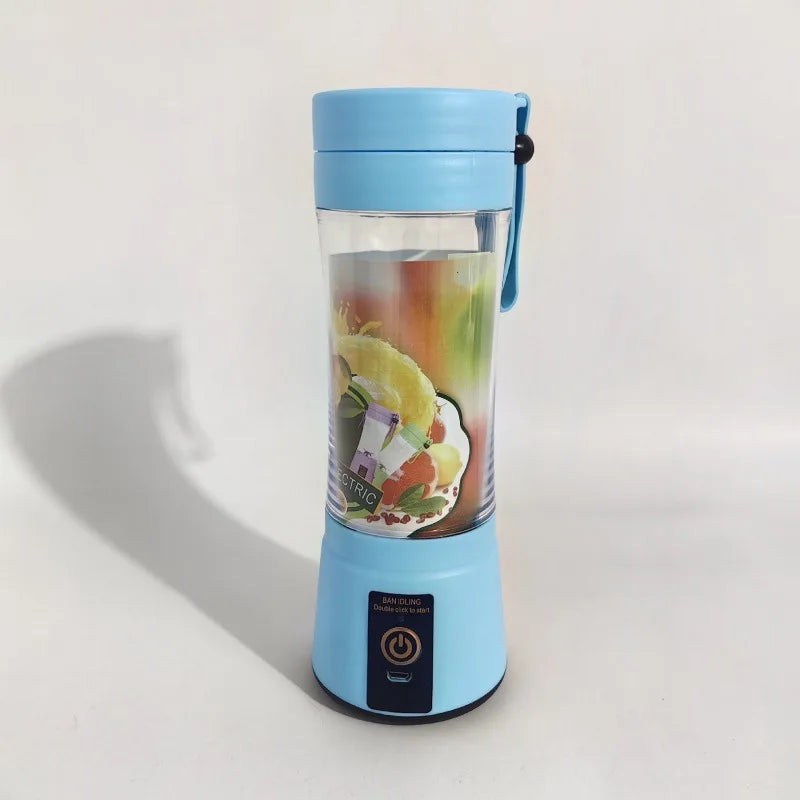 Portable USB Rechargeable Mini Juicer Blender – 380ml
