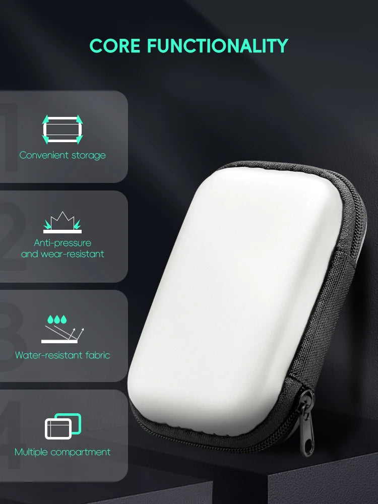 Protective EVA Case for Anbernic RG35XX, Miyoo Mini+ & R36S/R35S – Portable Gaming Console Bag