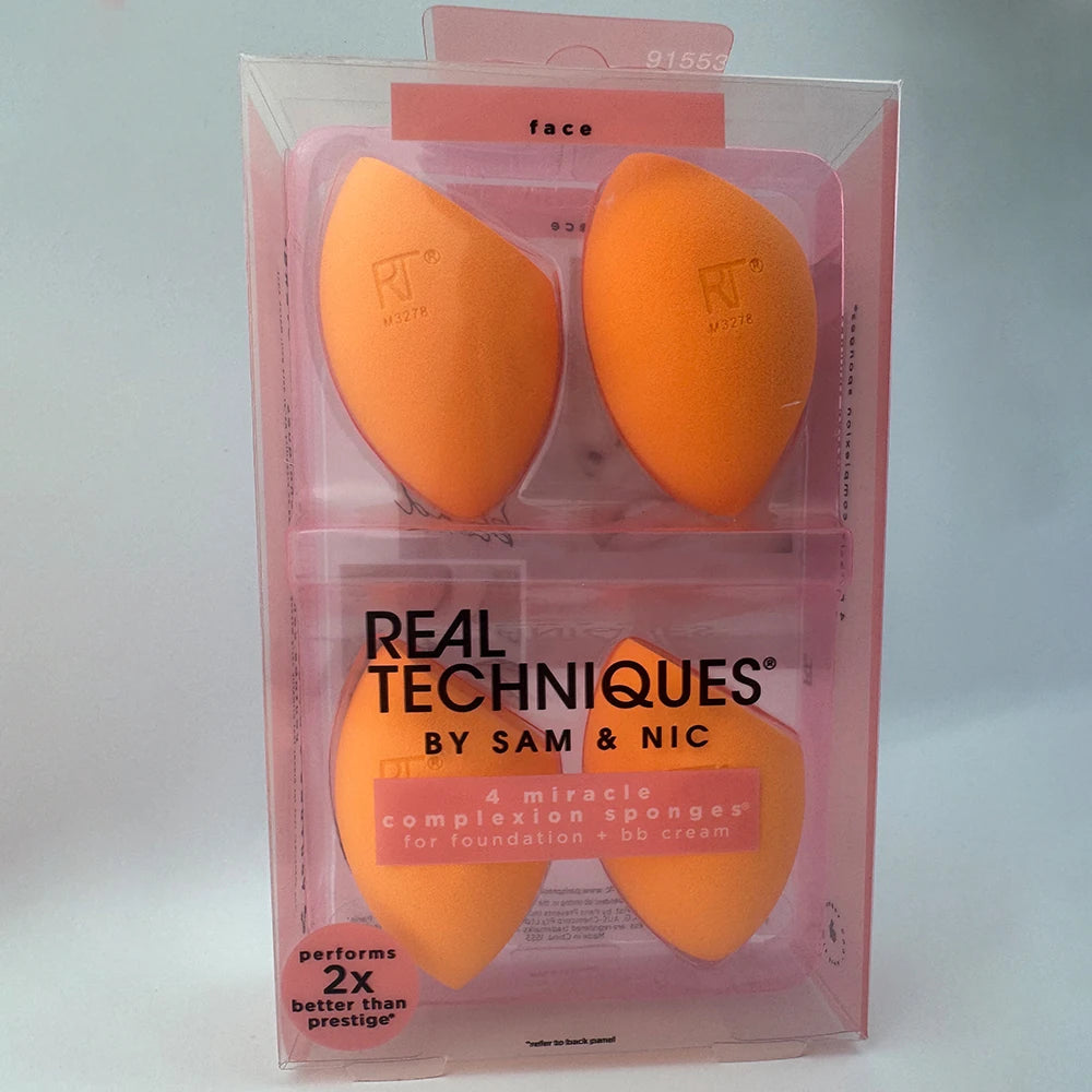 Real Techniques Makeup Sponge Set – 4PC Beauty Blenders