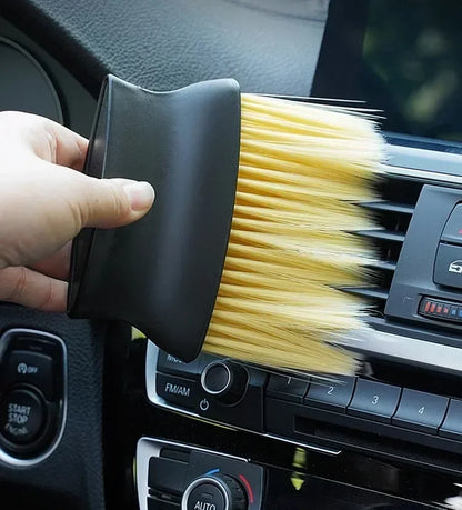 Elastic Car Dust Removal Brush – Large Vent & Interior Cleaner