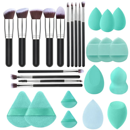 14-Piece Professional Makeup Brush Set Foundation, Soft & Fluffy