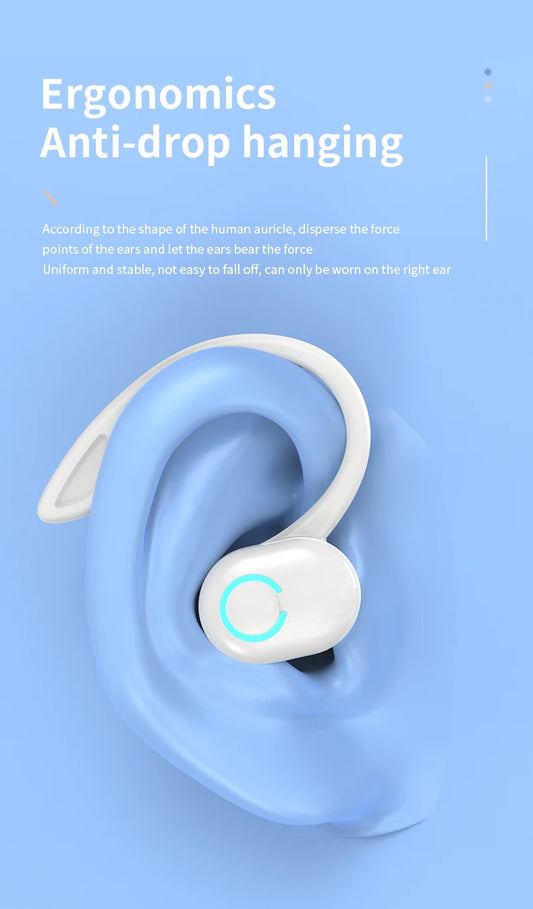 Bluetooth 5.2 Wireless Earbuds with Mic – Sports Headphones, Long Battery, Handsfree for Xiaomi & Huawei